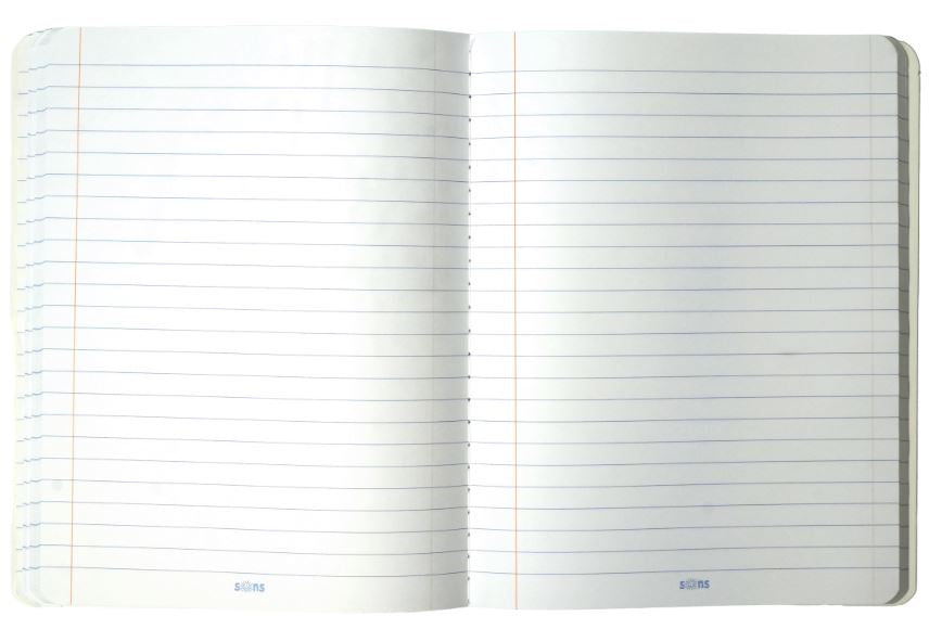 Libreta de Composición Regular Amarillo 200 PG