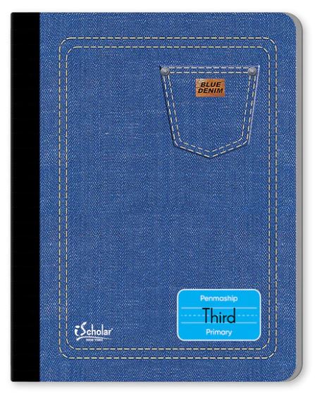 Libreta Caligrafia Primaria 3ro Blue Denim 160 PG