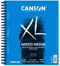 Canson XL Series Mixed Media Pad 9" x 12" 60 Sheet 98 lb