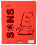 Libreta Caligrafia Primaria 3ro Rojo 200 PG