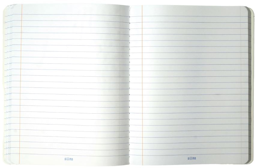 Libreta de Composición Regular Negro 200 PG