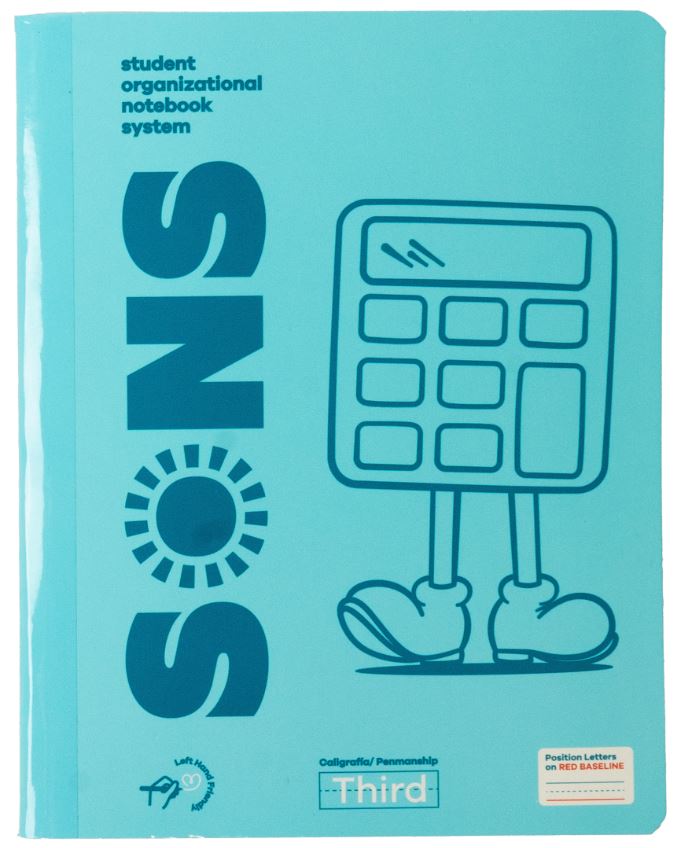 Libreta Caligrafia Primaria 3ro Azul 200 PG