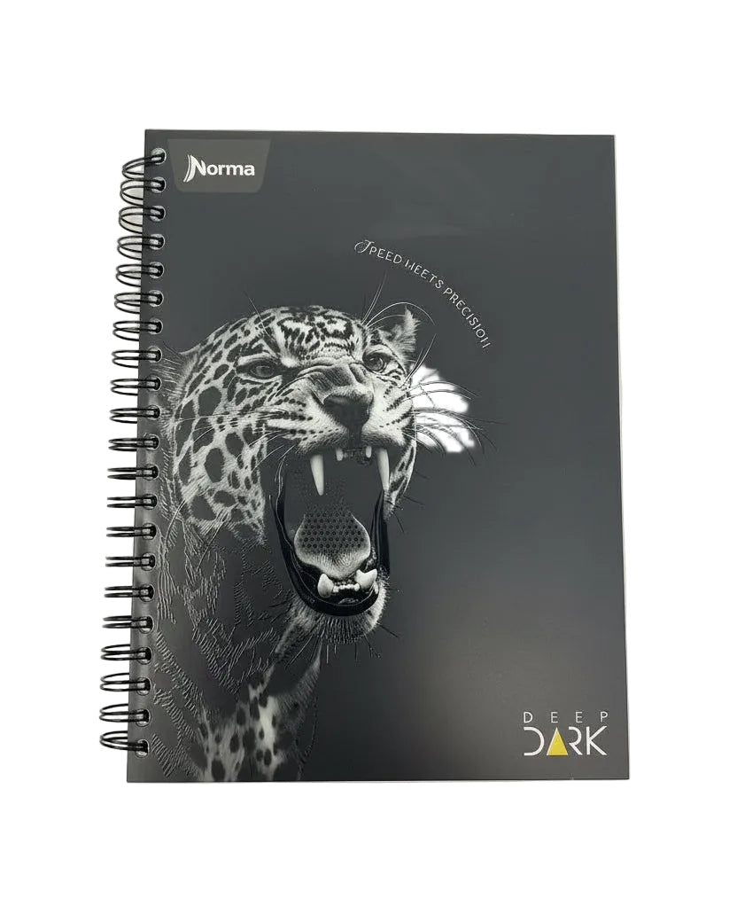 Libreta Argollada Deep Dark Gde 10 Sub. Durabook 400 PG