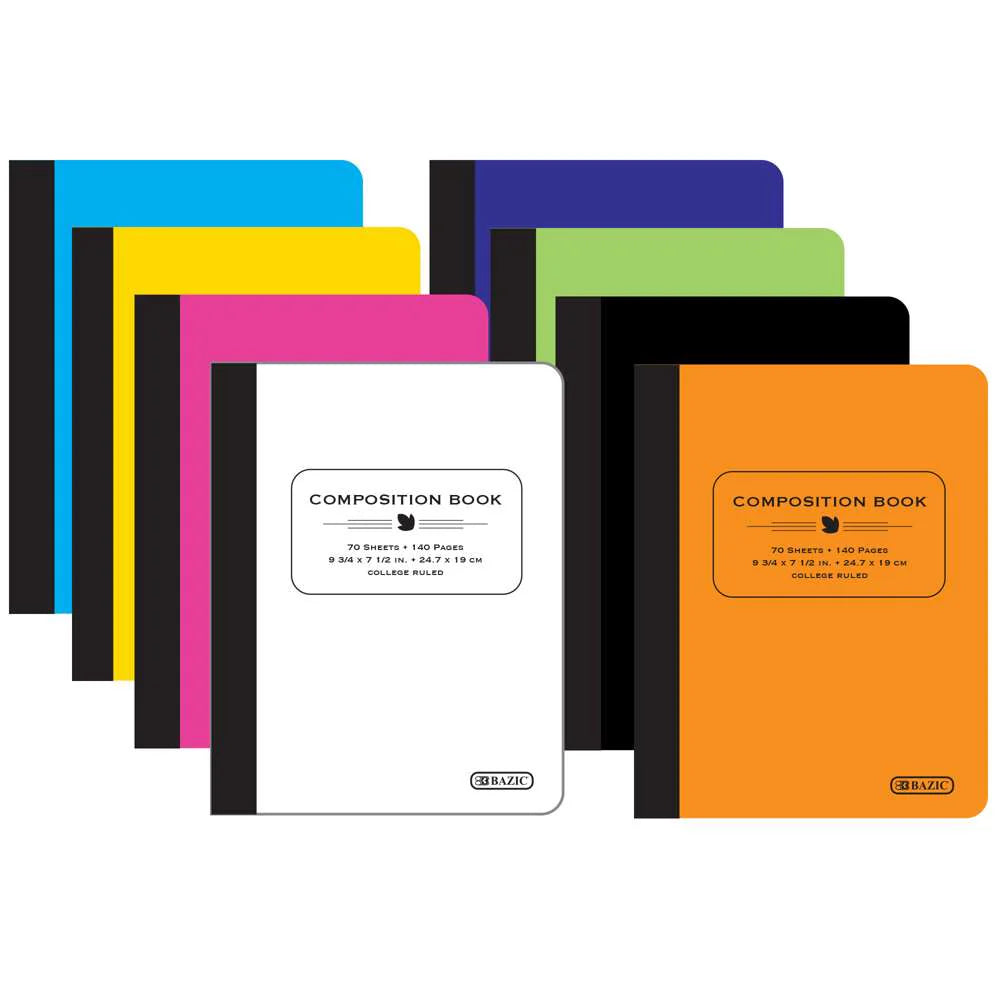 Libreta Poly Cover Assorted Color 140 PG