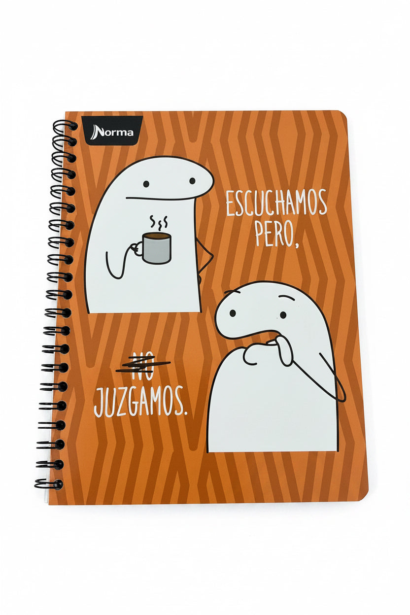 Libreta Argollada Memes Gde 160 PG