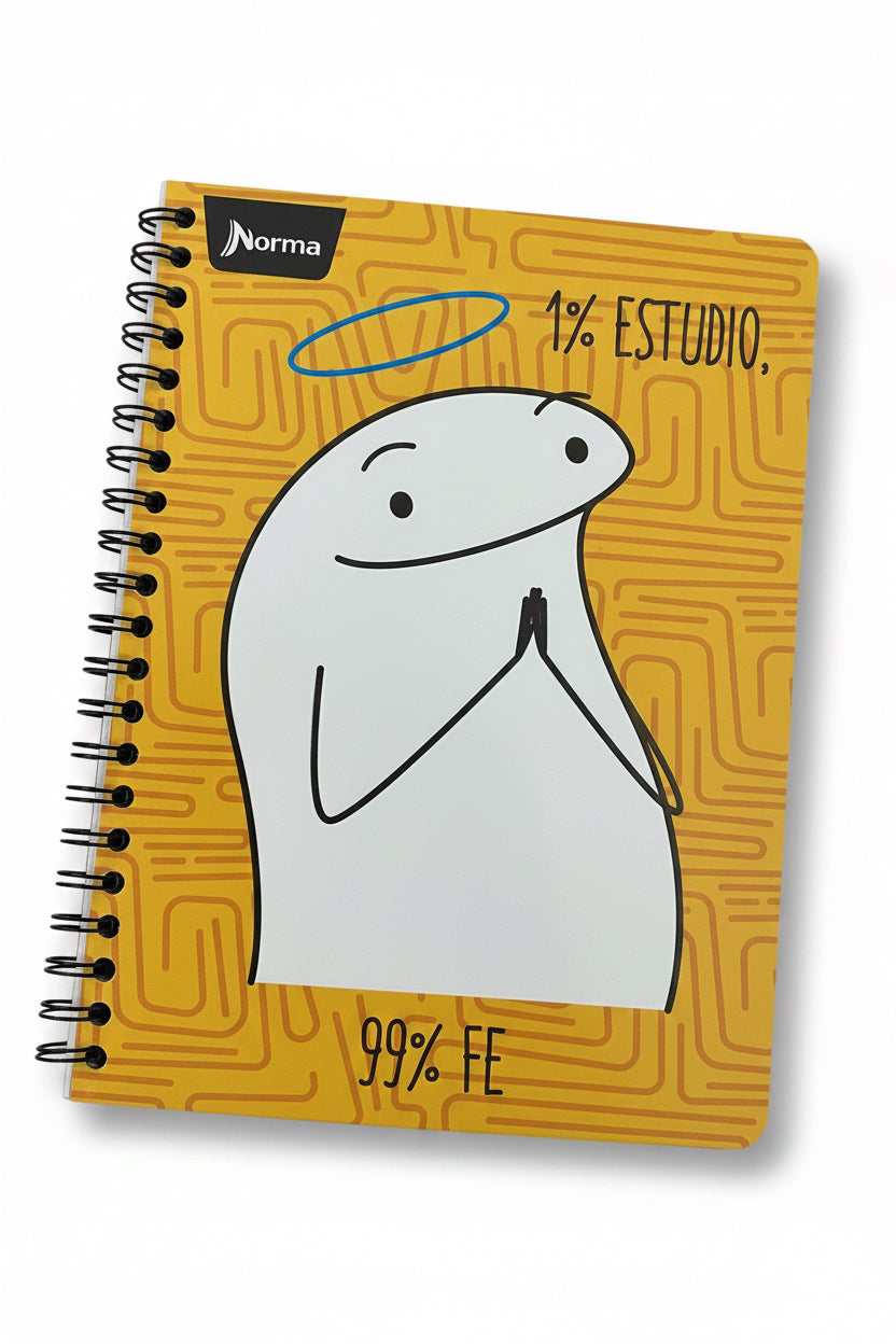 Libreta Argollada Memes Gde 160 PG