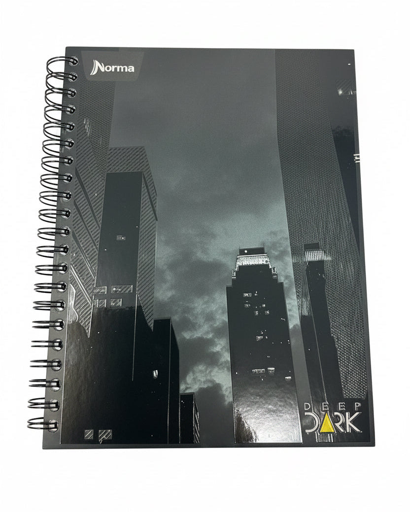 Libreta Argollada Deep Dark Gde 10 Sub. Durabook 400 PG