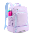 Packmate 2 in 1 Backpack With Built-in Lunch Bag | Purple
