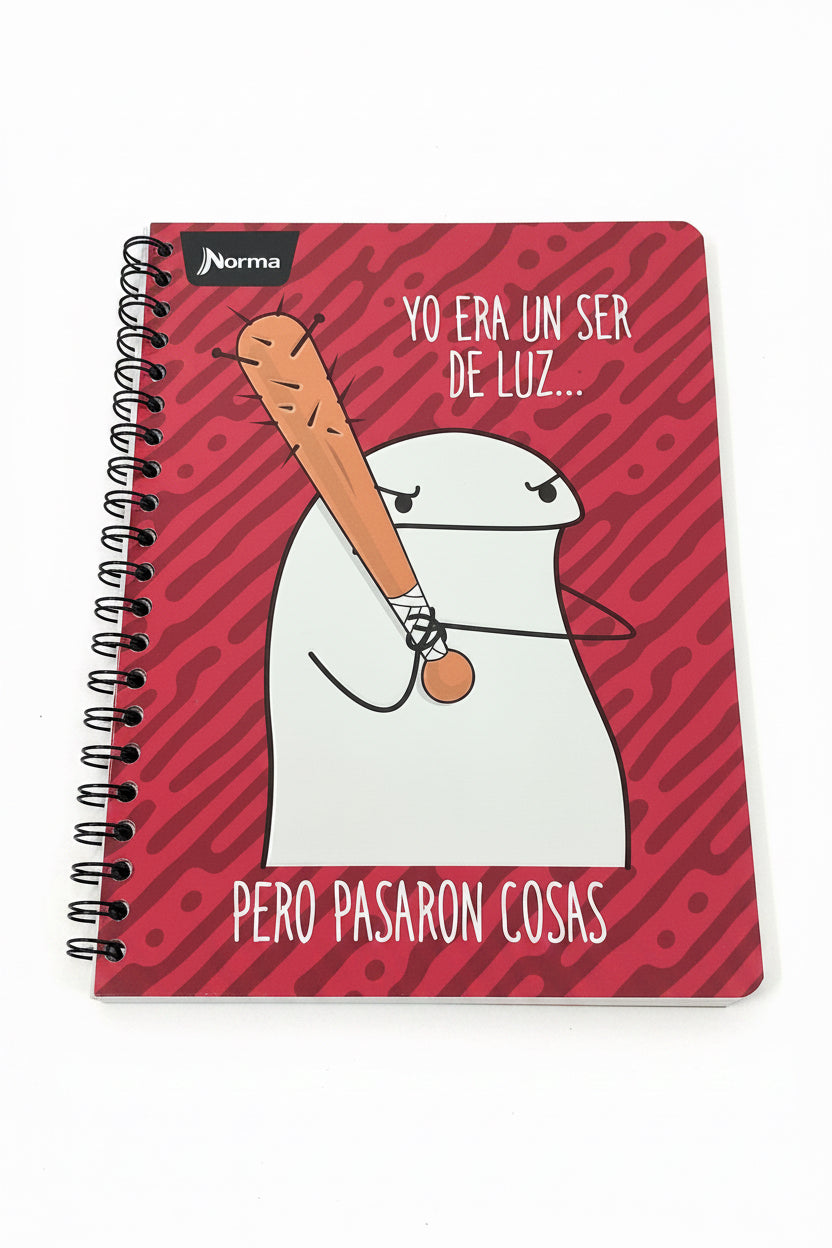 Libreta Argollada Memes Gde 160 PG