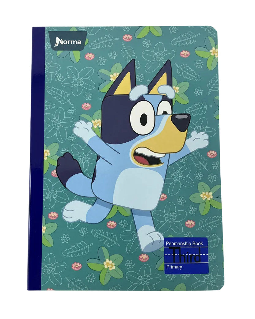 Libreta Caligrafia Primaria Bluey 3er 160 PG