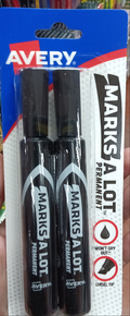 MARK A LOT 2-PACK PERMANENT BLACK