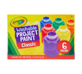 Crayola Washable Paint Pkg. 6