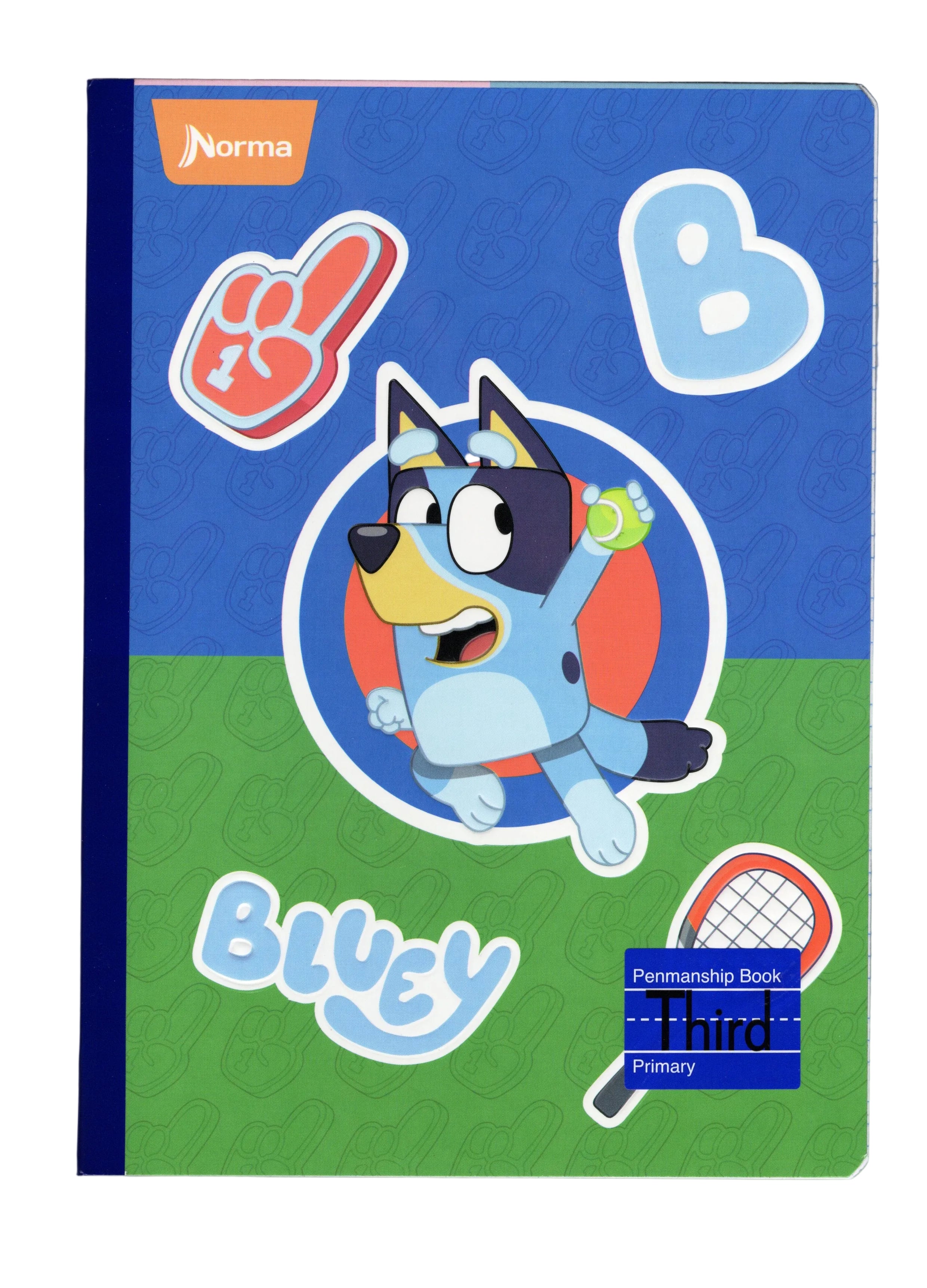 Libreta Caligrafia Primaria Bluey 3er 160 PG