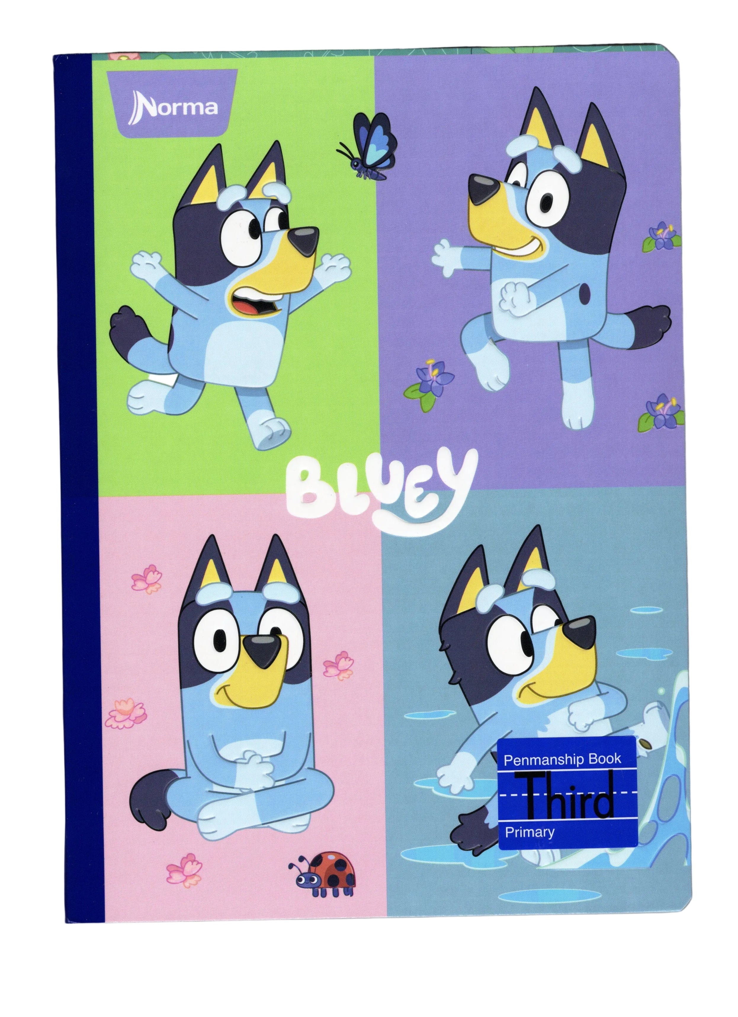 Libreta Caligrafia Primaria Bluey 3er 160 PG