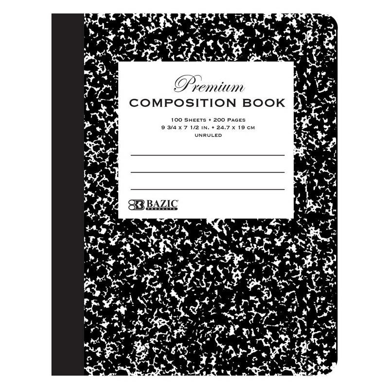 Libreta Marble Composition Assorted Color 200 PG