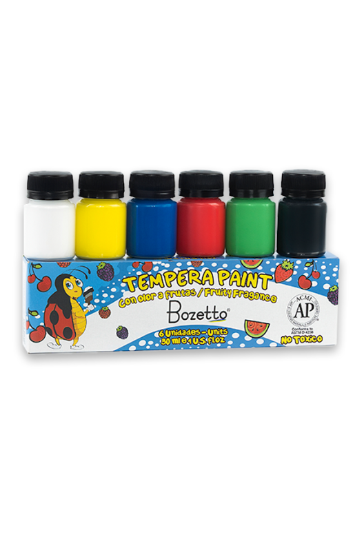 Franco Arte Tempera Paint Pkg. 6
